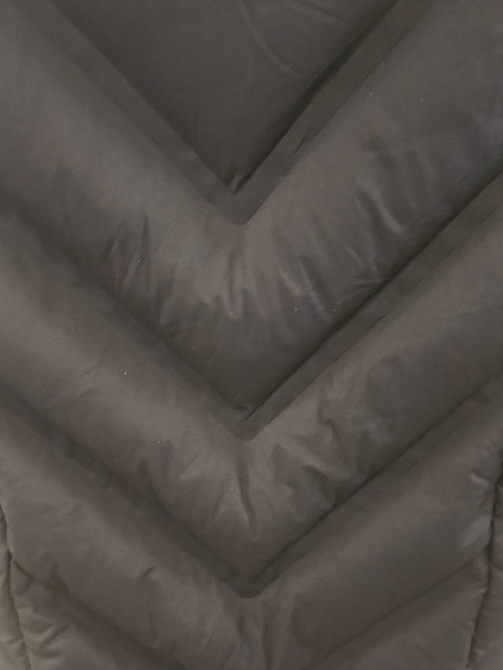 Athleta Black Quilted Vest Goose Down - Picture 5 of 6